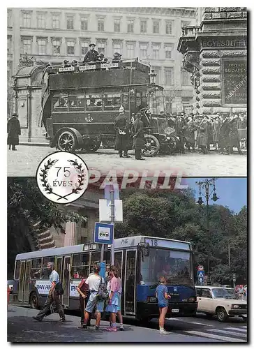 Cartes postales moderne 1915 1990 75 eves a fovarosi autobusz kozlekedes