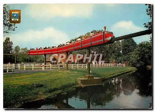 Moderne Karte Belgium Monorail