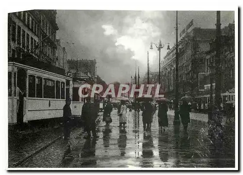 Cartes postales moderne Boulevard du Jardin Botanique Bruxelles Vers 1933