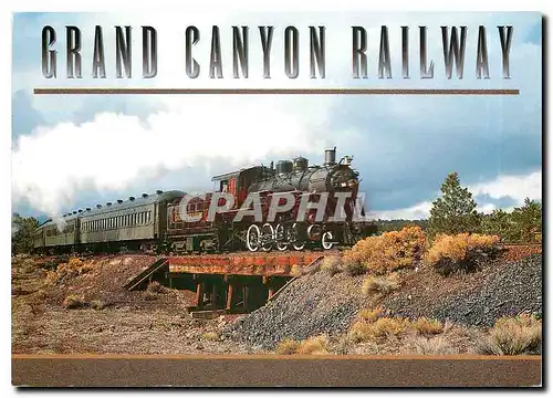 Moderne Karte Grand Canyon Railway