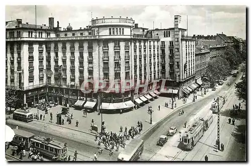 Moderne Karte Budapest Une vue de la ville