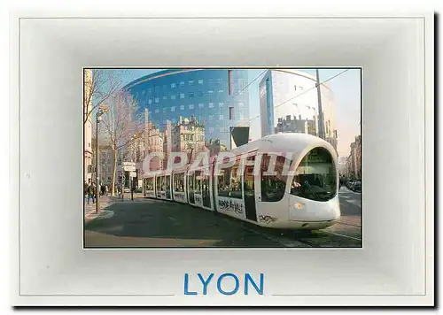 Cartes postales moderne Lyon. Le Tramway de Lyon