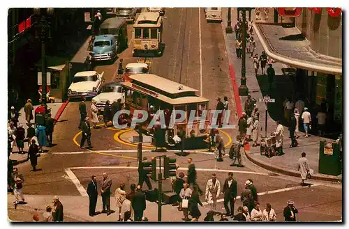 Cartes postales moderne Powel and Market Streets The famous San Francisco Cable Cars