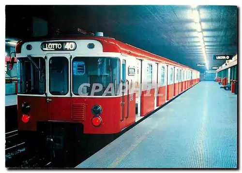 Moderne Karte Milano Metro