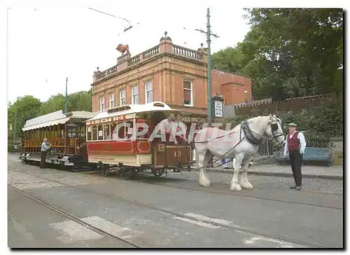 Cartes postales moderne Crich Tramway Village Home of the National Tramway Museum