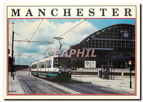 Cartes postales moderne Manchester Metro Link Tram G Mex Centre