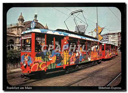 Cartes postales moderne Frankfurt am Main Ebbelwei-Express