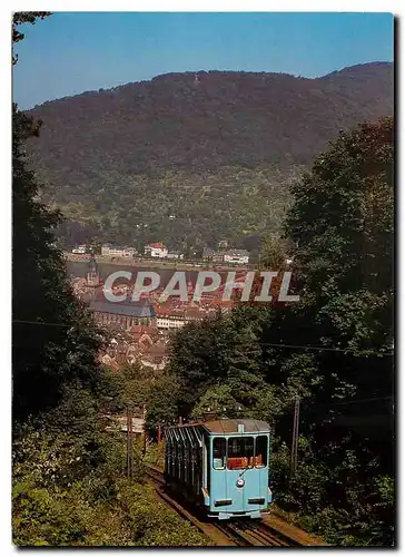 Cartes postales moderne Heidelberg Funicular railway