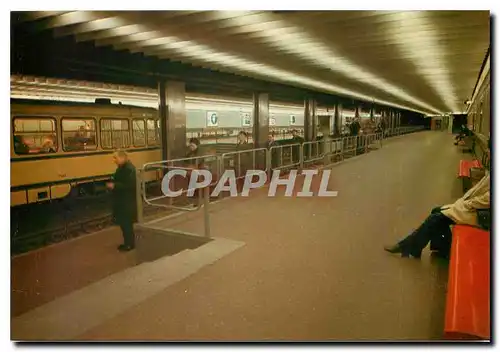 Cartes postales moderne Bruxelles Schuman Metro