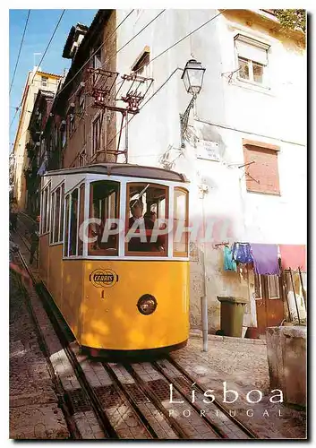 Moderne Karte Lisboa Elevador da Bica