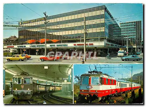 Cartes postales moderne Berne the station