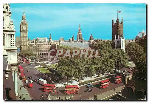 Moderne Karte Parliament Square Big Ben & Houses of Parliament London