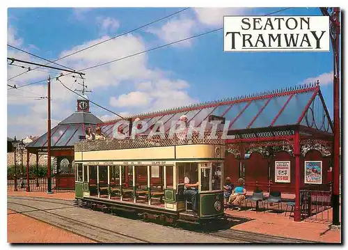 Moderne Karte Seaton Tramway No. 6 built in 1954 at Barnet