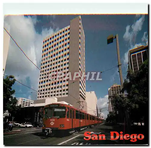 Cartes postales moderne San Diego Trolley