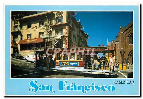 Cartes postales moderne Cable Car San Francisco