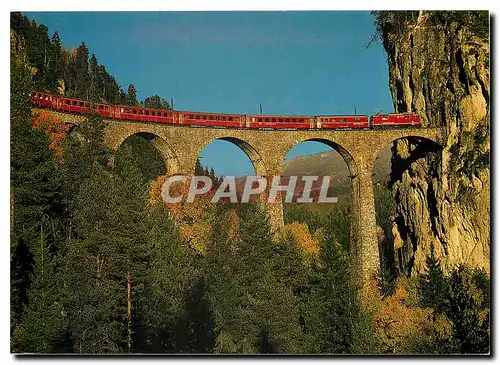 Cartes postales moderne Schnellzug RhB Chur-St. Moritz