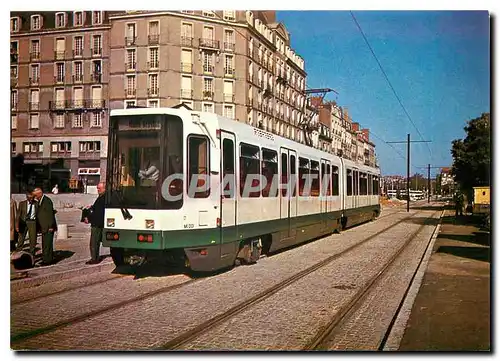 Cartes postales moderne Tramway standard francais Alsthom Motrice No. 001