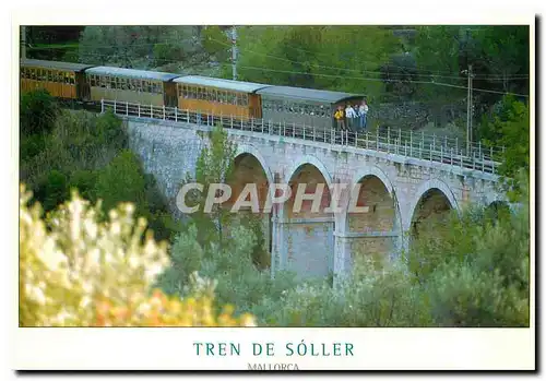 Moderne Karte Tren de Soller Mallorca