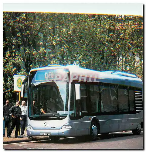 Moderne Karte Der neue Stadtbus