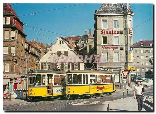 Cartes postales moderne Im Mai 1968 begegnen sich die Triebwagen 799 und 800