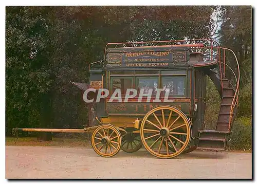 Moderne Karte Knifeboard Type Horse Omnibus