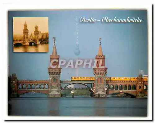 Cartes postales moderne Berlin Oberbaumbruecke