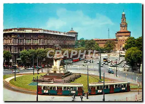 Cartes postales moderne Milano Place Cairoll