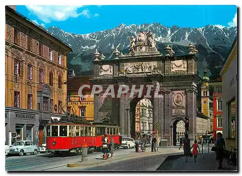 Cartes postales moderne Innsbruck Arc de Triomphe