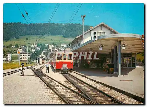 Cartes postales moderne Ste-Croix. La Gare