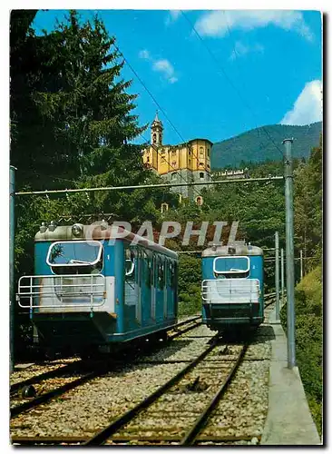 Cartes postales moderne Locarno Funicolare Locarno-Madonna del Sasso