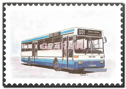 Cartes postales moderne Zweiachsiger Bus (Type: 0 405)