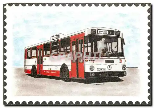Cartes postales moderne Zweiachsiger Bus (Typ: 0 305)
