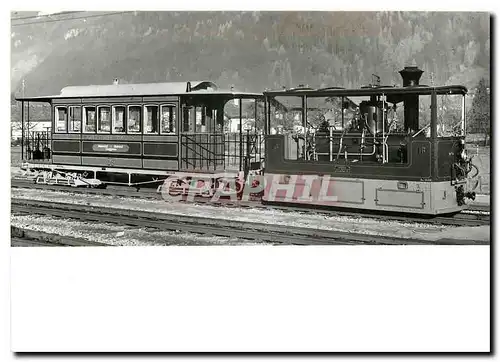 Cartes postales moderne Bern tramway a vapeur G 3/3 18 1894