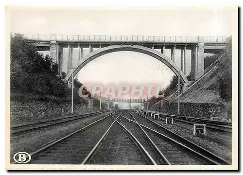 Moderne Karte Le viaduc de Mont-Saint-Gulbert