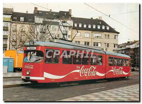 Cartes postales moderne Reklamestrassenbahnen Tw 2315