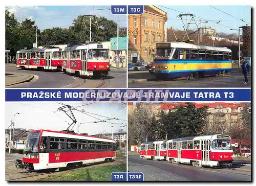 Cartes postales moderne Tramway Tchequie