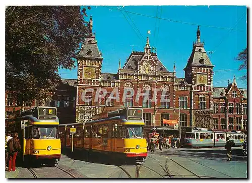 Cartes postales moderne Amsterdam Holland Central Station