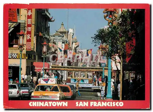 Moderne Karte Chinatown San Francisco