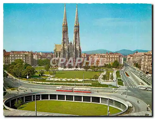 Cartes postales moderne Vienne Rooseveltplatz und Votivkirche