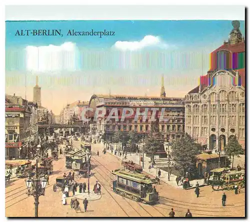 Cartes postales moderne Alt-Berlin Alexanderplatz
