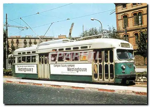 Cartes postales moderne Tranvia de Barcelona PCC-Washington No. 1658