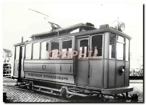 Cartes postales moderne verein tram-museum zuerich Motorwagen Ce 2/2 Nr. 57