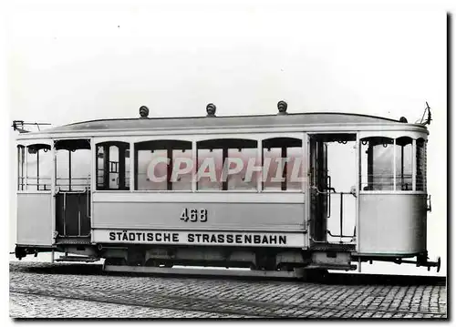 Moderne Karte verein tram-museum zuerich Anhaengewagen C 2 Nr.468