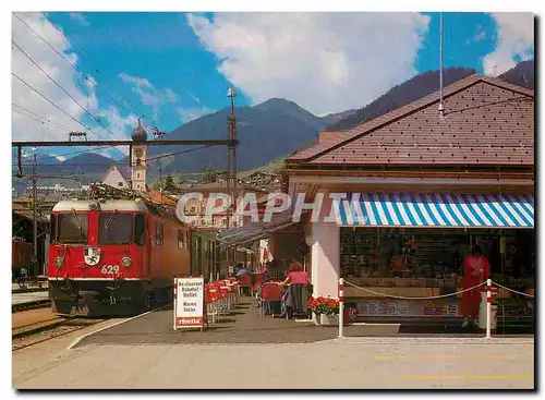 Cartes postales moderne Bahnhofbuffet/Kiosk 7180 Disentis