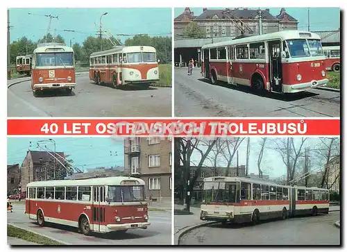 Moderne Karte Autobus Tchequie