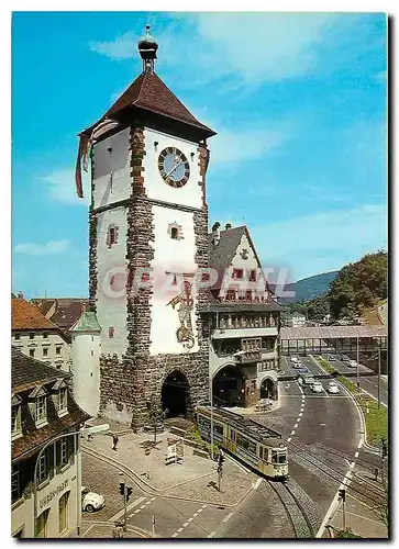 Moderne Karte Freiburg im Breisgau Schwabentor