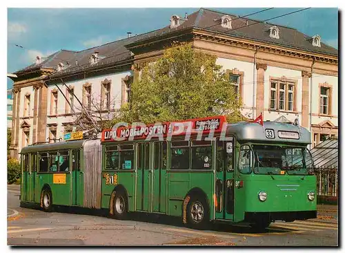 Moderne Karte Gelenktrolleybus 901 BVB