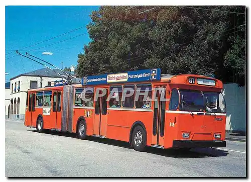 Cartes postales moderne Gelenk-Trolleybus 918 BVB