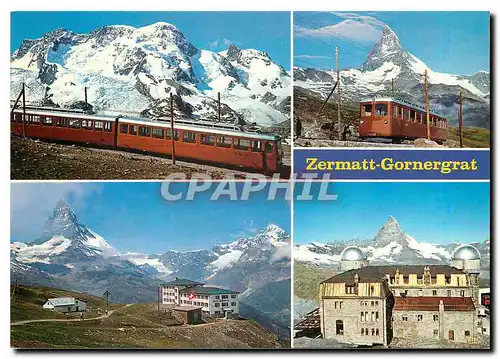 Cartes postales moderne Zermatt-Gornergrat