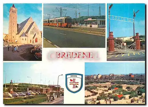 Moderne Karte Bredene